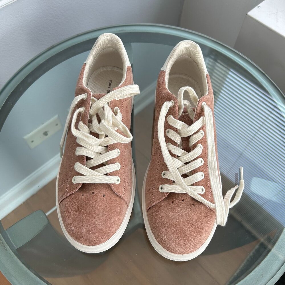 TORY BURCH Howell Court Suede Sneakers